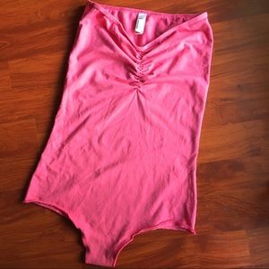 American Apparel Bodysuit - Hot Pink